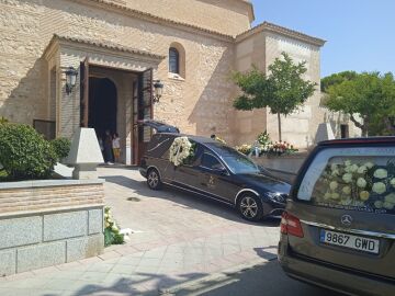 Iglesia de Mocejón en la misa por Mateo