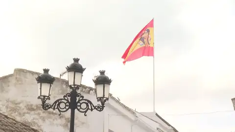 Bandera en Bornos