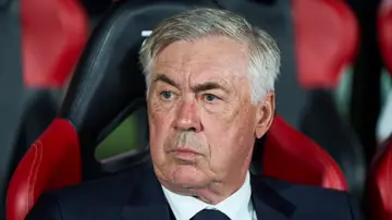 Carlo Ancelotti, entrenador del Real Madrid