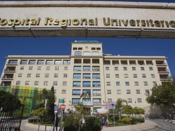 Fachada del Hospital Regional de Málaga