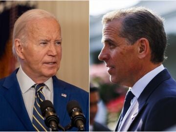 Joe Biden y Hunter Biden, en imágenes de archivo