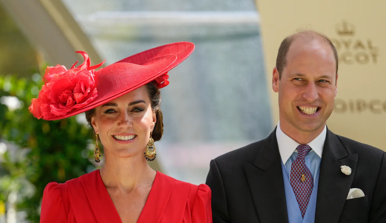 Kate Middleton y el príncipe Guillermo