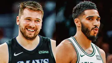 Luka Doncic y Jayson Tatum