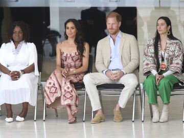 Meghan Markle y el príncipe Harry en Colombia