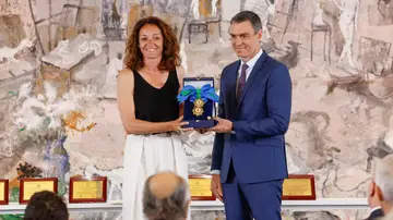 Pedro Sánchez y Laia Palau