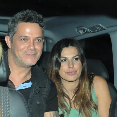 Raquel Perera y Alejandro Sanz en 2015