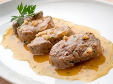 Receta súper fácil de solomillo de cerdo al wishky, de Karlos Arguiñano