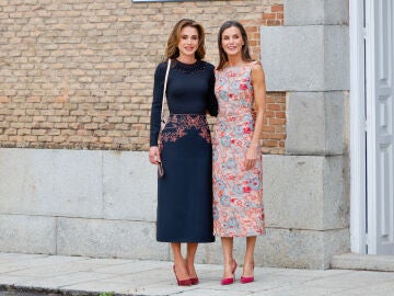 Reina Rania de Jordania y Reina Letizia