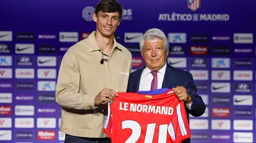 Robin Le Normand en su presentación